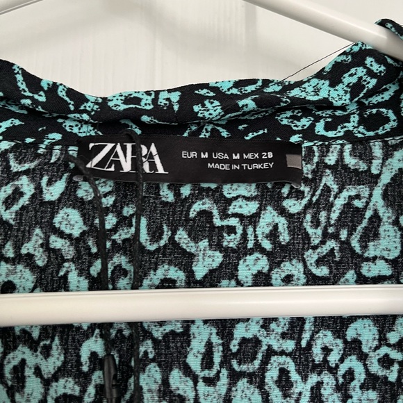 Zara Leopard Print Dress - Picture 4 of 4